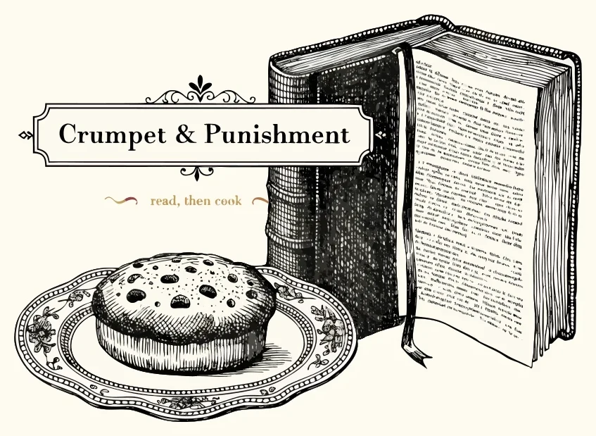 Crumpet & Punishment, read, then cook